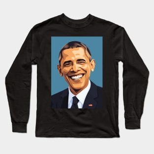 Obama - #0005 Long Sleeve T-Shirt